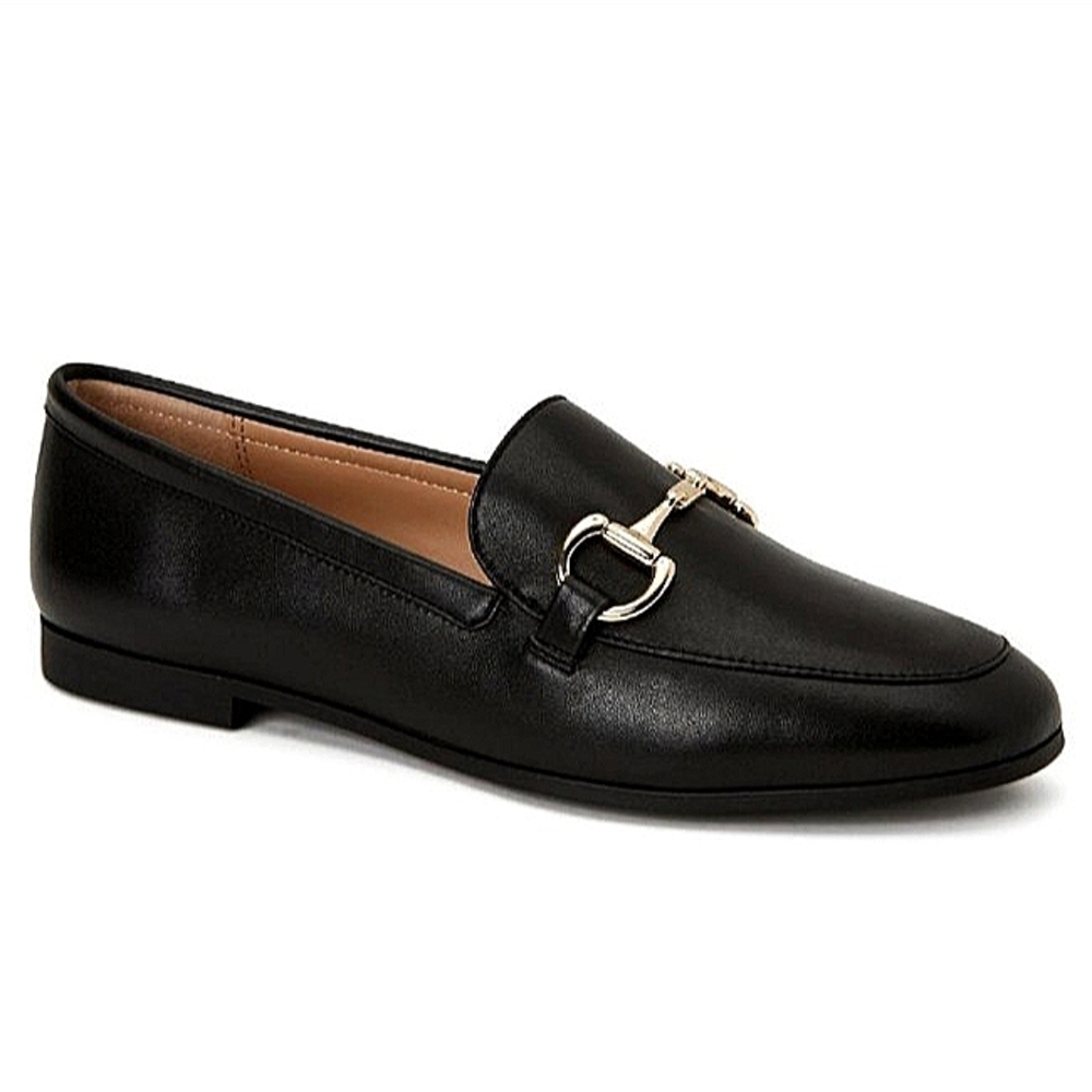 New w/Box Alfani Gayyle Step-n-Flex Genuine Leather Horsebit Slip-On Loafers